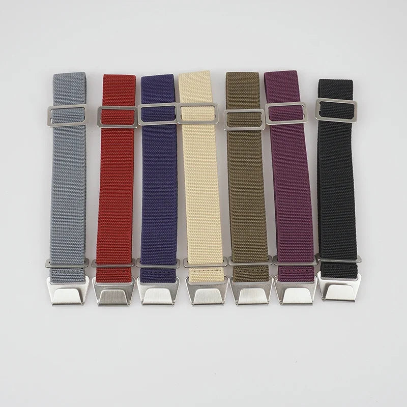 Motorola Moto Elastic Nylon Watch Band - Quick Release Parachute Strap