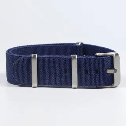 Motorola Moto French Parachute Nylon Watch Band Elastic Military Strap