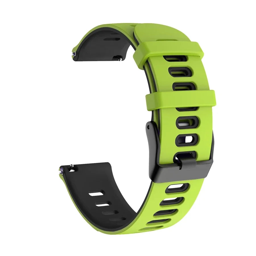 Motorola Moto Smartwatch Band Silicone Strap Stainless Steel Buckle Bracelet