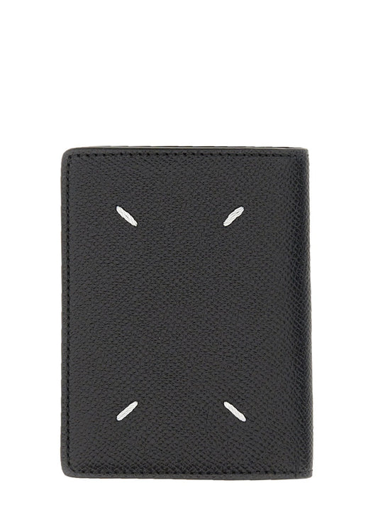 MAISON MARGIELA Mini Leather Card Holder for Men