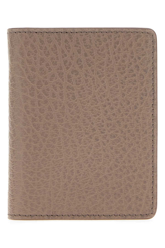 MAISON MARGIELA Mini Leather Card Holder with Keyring