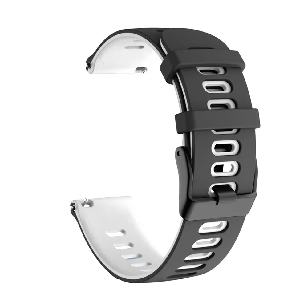 Motorola Moto Smartwatch Band Silicone Strap Stainless Steel Buckle Bracelet
