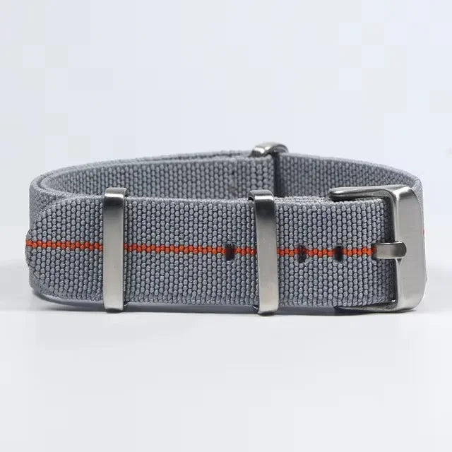 Motorola Moto French Parachute Nylon Watch Band Elastic Military Strap