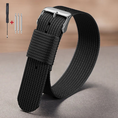 Motorola Moto Braided Nylon Watch Band Sports Fabric Wrist Strap