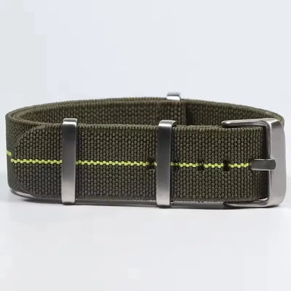 Motorola Moto French Parachute Nylon Watch Band Elastic Military Strap