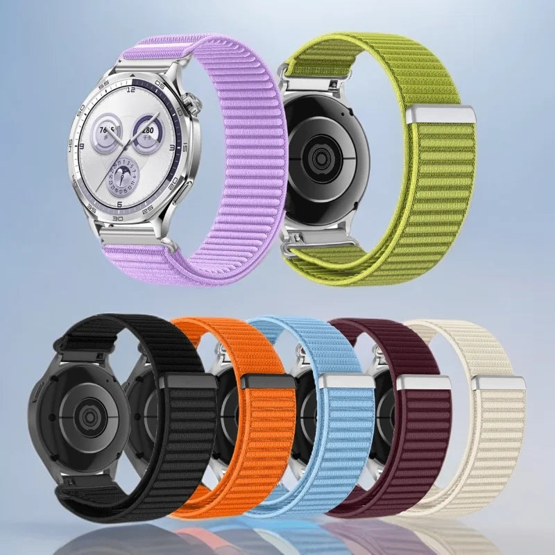 Motorola Moto Velcro Strap Nylon Smartwatch Band Quick Release