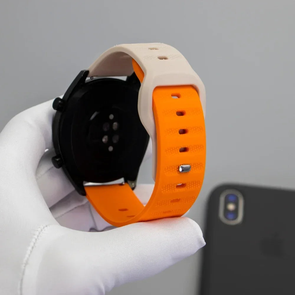 Motorola Moto Silicone Smartwatch Band - Soft & Durable Replacement Strap