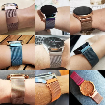 Motorola Moto Watch Milanese Loop Band - Stainless Steel Metal Bracelet