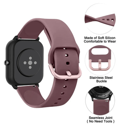 Motorola Moto Smartwatch Silicone Watch Band Sport Strap Replacement