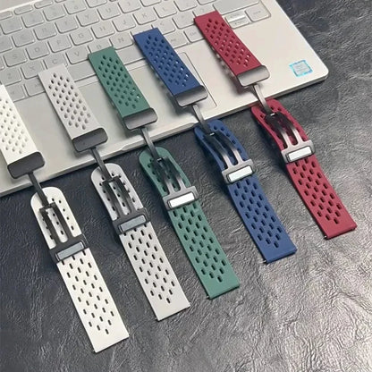 Motorola Moto Watch Band - Magnetic Silicone Strap for Smartwatch