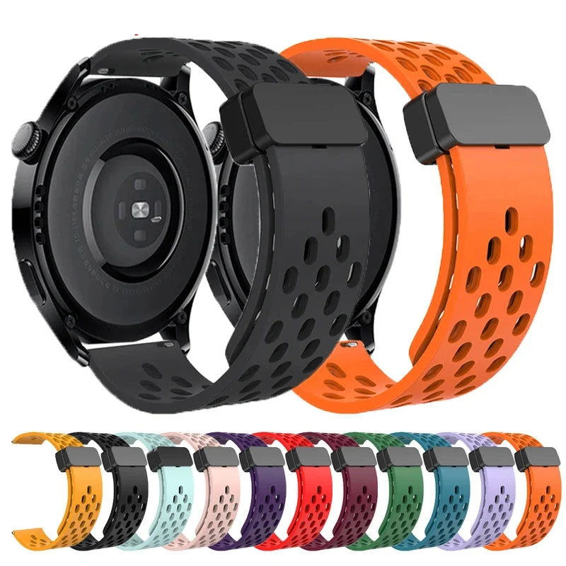 Motorola Moto Watch Band - Magnetic Silicone Strap for Smartwatch