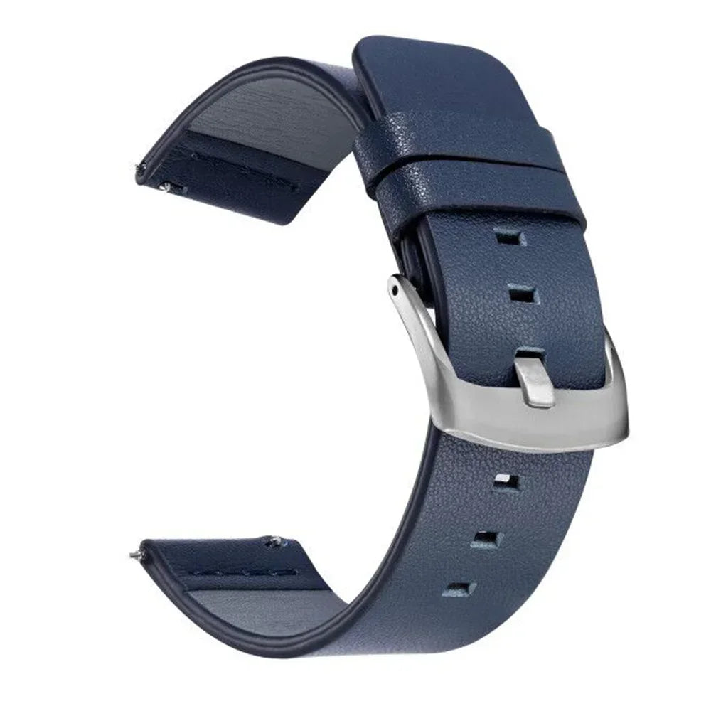 Motorola Moto Watch Bands - Quick Release Leather Smartwatch Straps