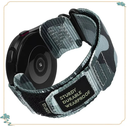 Motorola Moto Smartwatch Band - Quick Release Nylon Sport Strap Camouflage