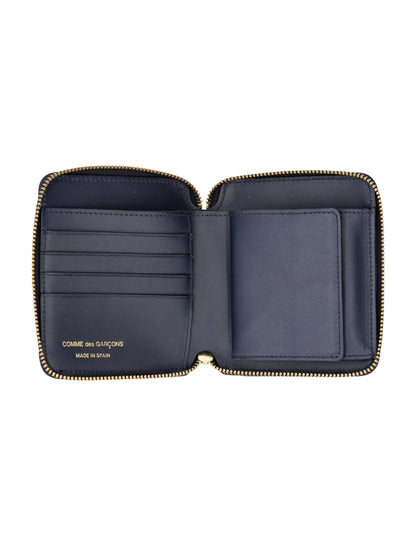 COMME DES GARÇONS WALLET Mini Vertical Zip Around Wallet