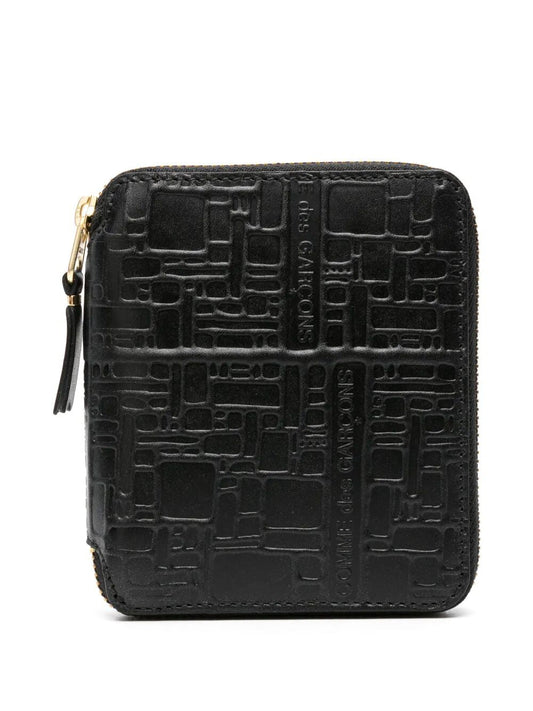 COMME DES GARÇONS WALLET Mini Embossed Logotype Wallet