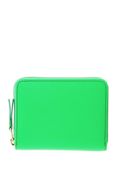 COMME DES GARÇONS WALLET Leather Ziparound Card Holder - 11.5 cm x 9 cm