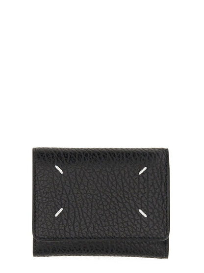 MAISON MARGIELA Mini Leather Wallet with Four Stitches