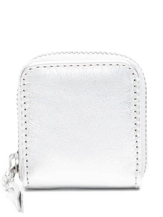 COMME DES GARÇONS PLAY Mini Wallet with Gold Line Detail