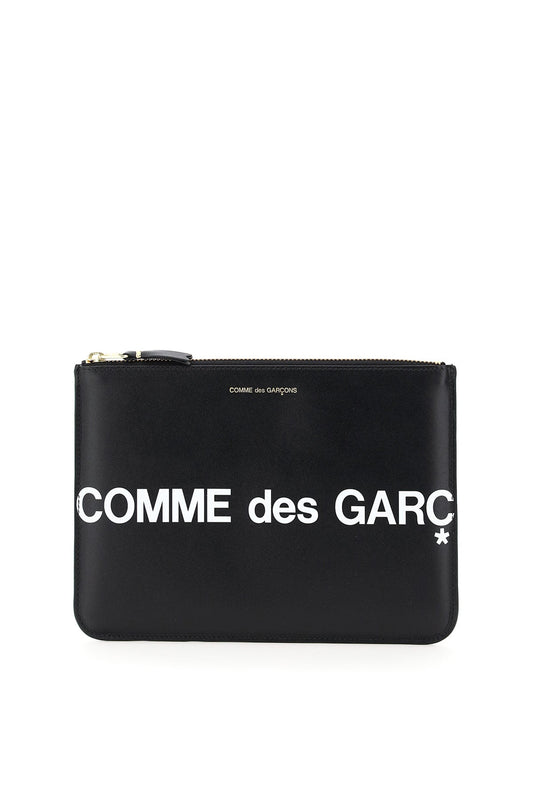 COMME DES GARÇONS PLAY Statement Wallet with Bold Logo - Huge Size