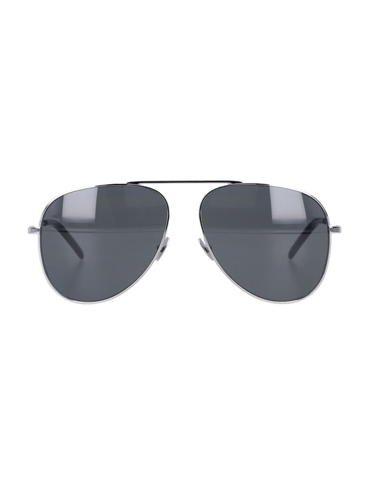 SAINT LAURENT PARIS Stylish Aviator Sunglasses