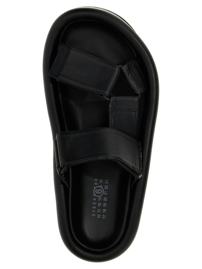 Mm6 Maison Margiela Leather Sandals