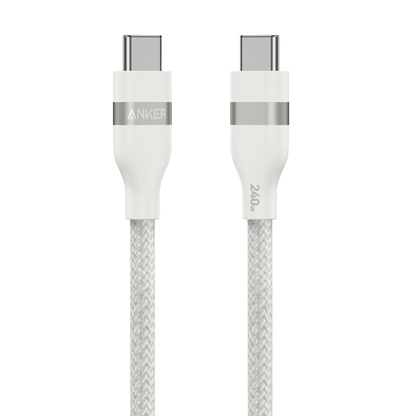Anker USB-C to USB-C Cable (3 ft / 6 ft, 240W, Upcycled-Braided) — photo 7 of 10