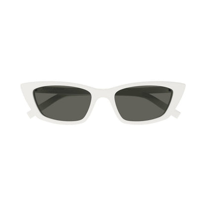SAINT LAURENT Chic Women's Sunglasses with Grey Lenses