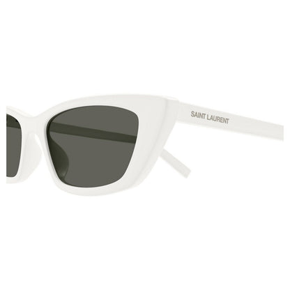 SAINT LAURENT Chic Women's Sunglasses with Grey Lenses