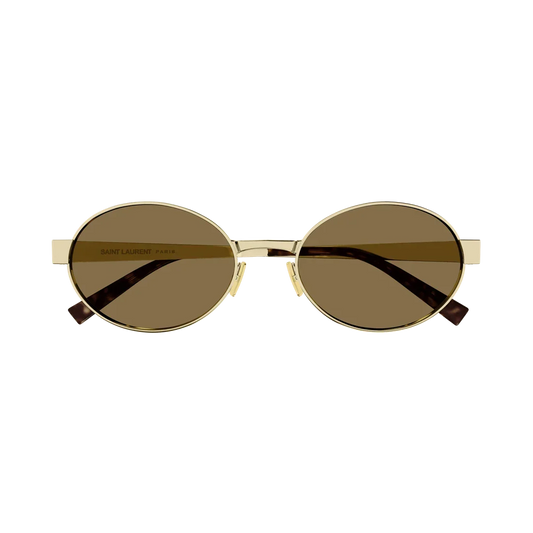 SAINT LAURENT Elegant Metal Frame Sunglasses for Women