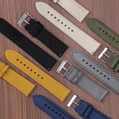Motorola Moto Nylon Quick Release Watch Band Sailcloth Strap