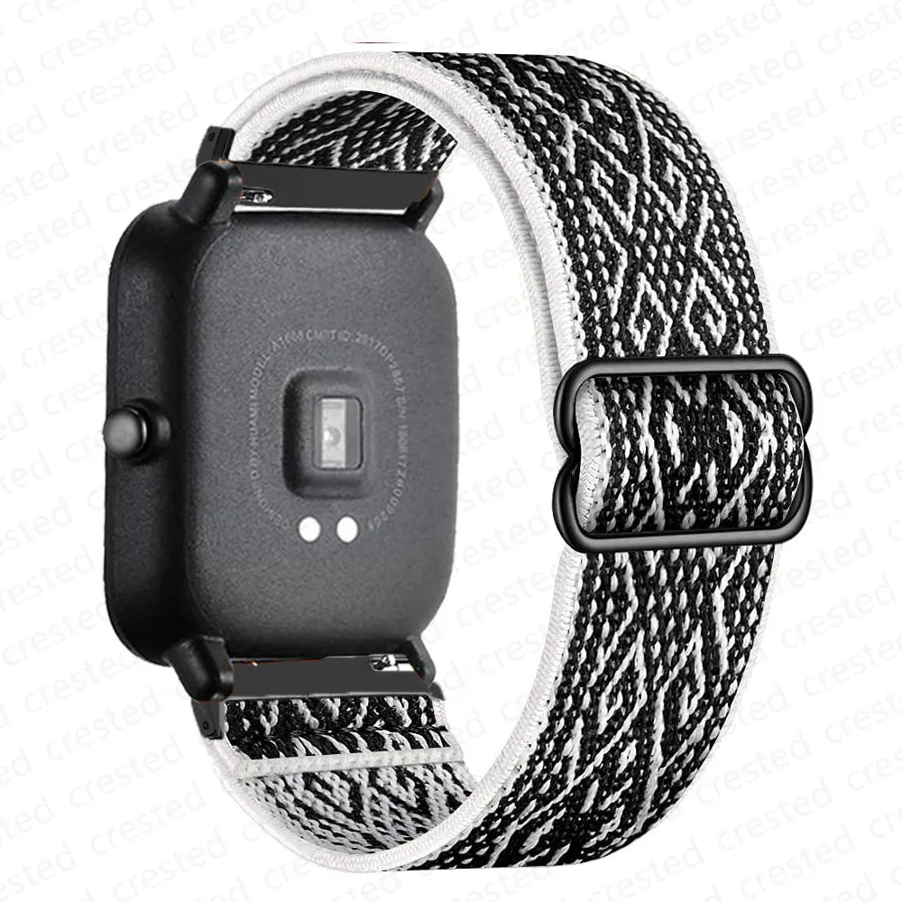 Motorola Moto Watch Band Nylon Loop Sport Strap Bracelet Smartwatch