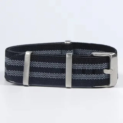 Motorola Moto French Parachute Nylon Watch Band Elastic Military Strap
