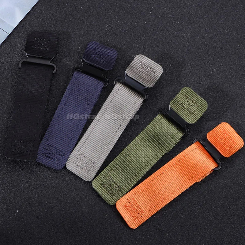 Motorola Moto Nylon Canvas Sport Waterproof Watch Band Bracelet Strap