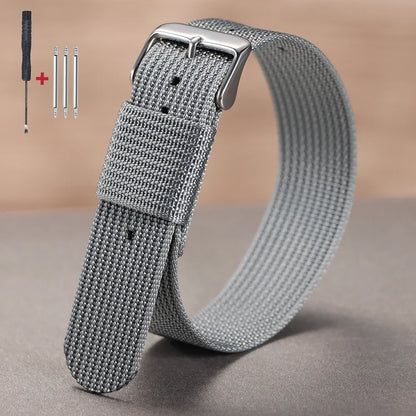 Motorola Moto Braided Nylon Watch Band Sports Fabric Wrist Strap