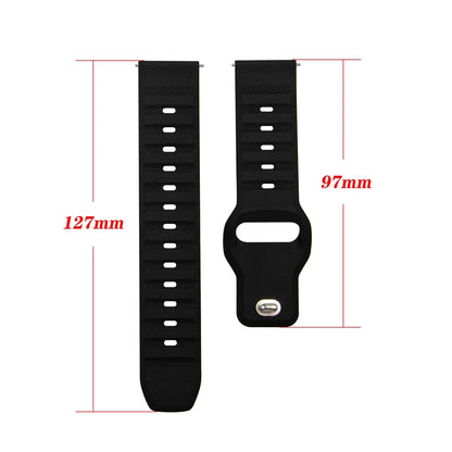 Motorola Moto Silicone Smartwatch Band - Soft & Durable Replacement Strap