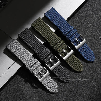 Motorola Moto Quick Release Sailcloth Nylon Watch Band Strap