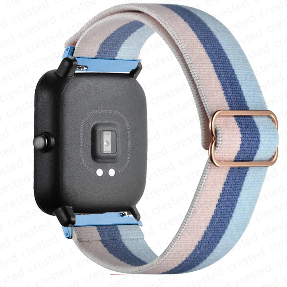 Motorola Moto Watch Band Nylon Loop Sport Strap Bracelet Smartwatch