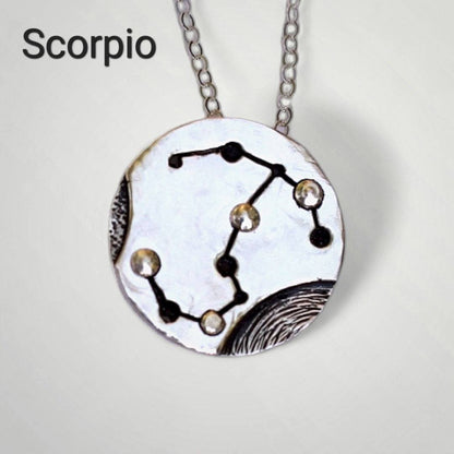 Written In The Stars Zodiac Constellation Necklace
