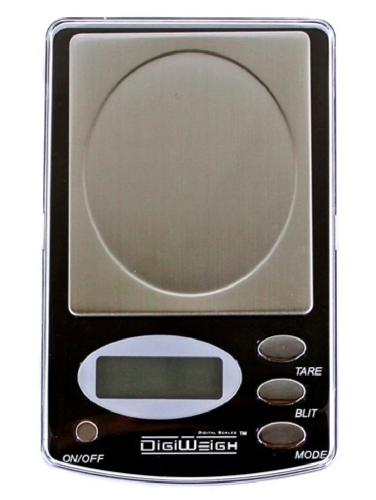 DigiWeigh DW-100AX Präzisions-Digitalwaage – 100 g x 0,01 g | Gramm-, Unzen-, Karat-, Grain-Modi | Labor-, Schmuck-, Wiederlade-, Edelsteinnutzung