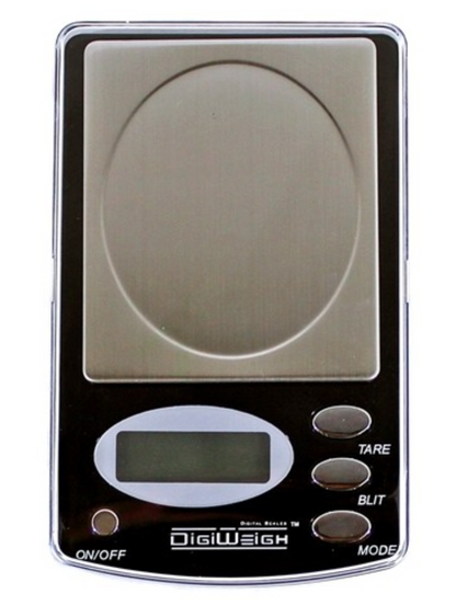 DigiWeigh DW-100AX Präzisions-Digitalwaage – 100 g x 0,01 g | Gramm-, Unzen-, Karat-, Grain-Modi | Labor-, Schmuck-, Wiederlade-, Edelsteinnutzung