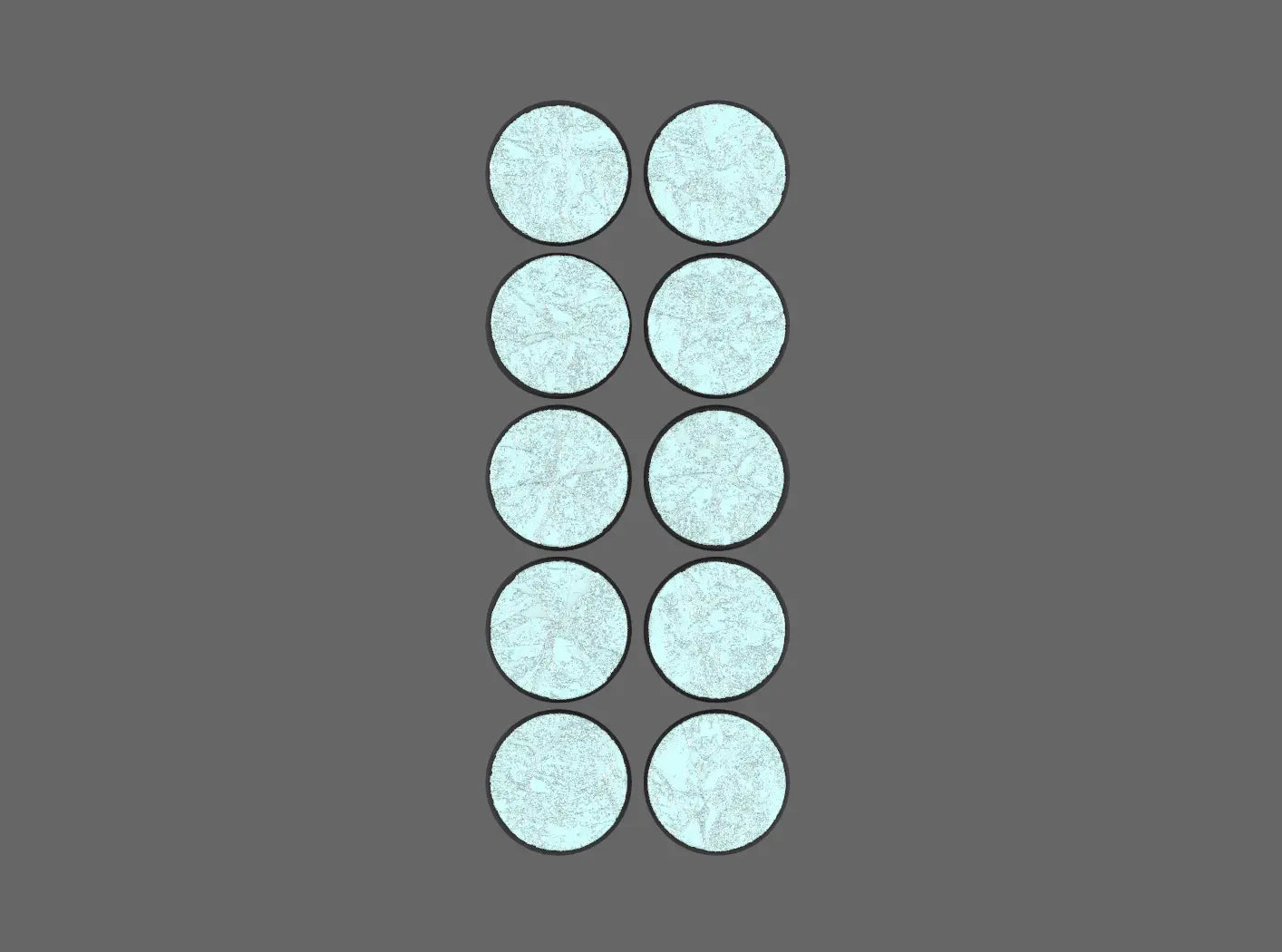 25mm Ice Field Bases
