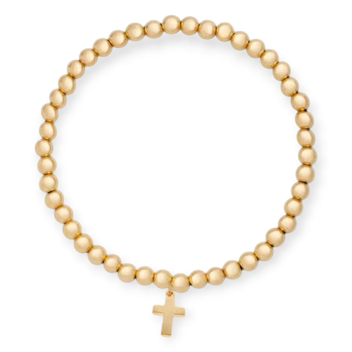 cross juno bracelet (4mm)
