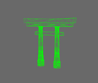 Cyber Samurai Back Pack Addon Shinto Arch A
