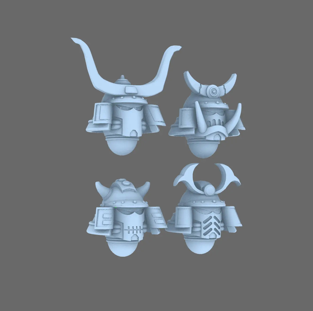 Cyber Samurai V10K Samurai Helmets
