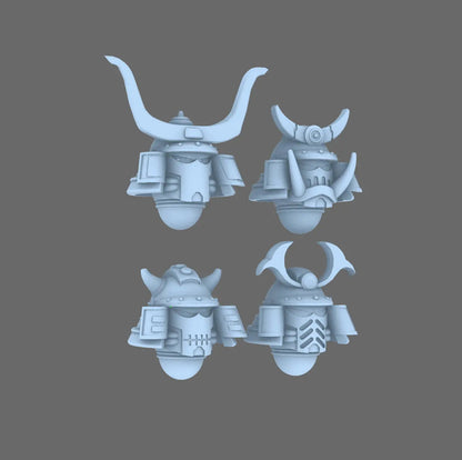 Cyber Samurai V10K Samurai Helmets