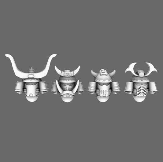 Cyber Samurai V10K Samurai Helmets