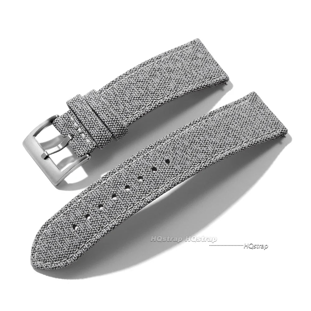Motorola Moto Quick Release Sailcloth Nylon Watch Band Strap