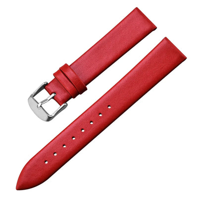 Motorola Moto Genuine Leather Watch Band Strap with Silver Pin Buckle