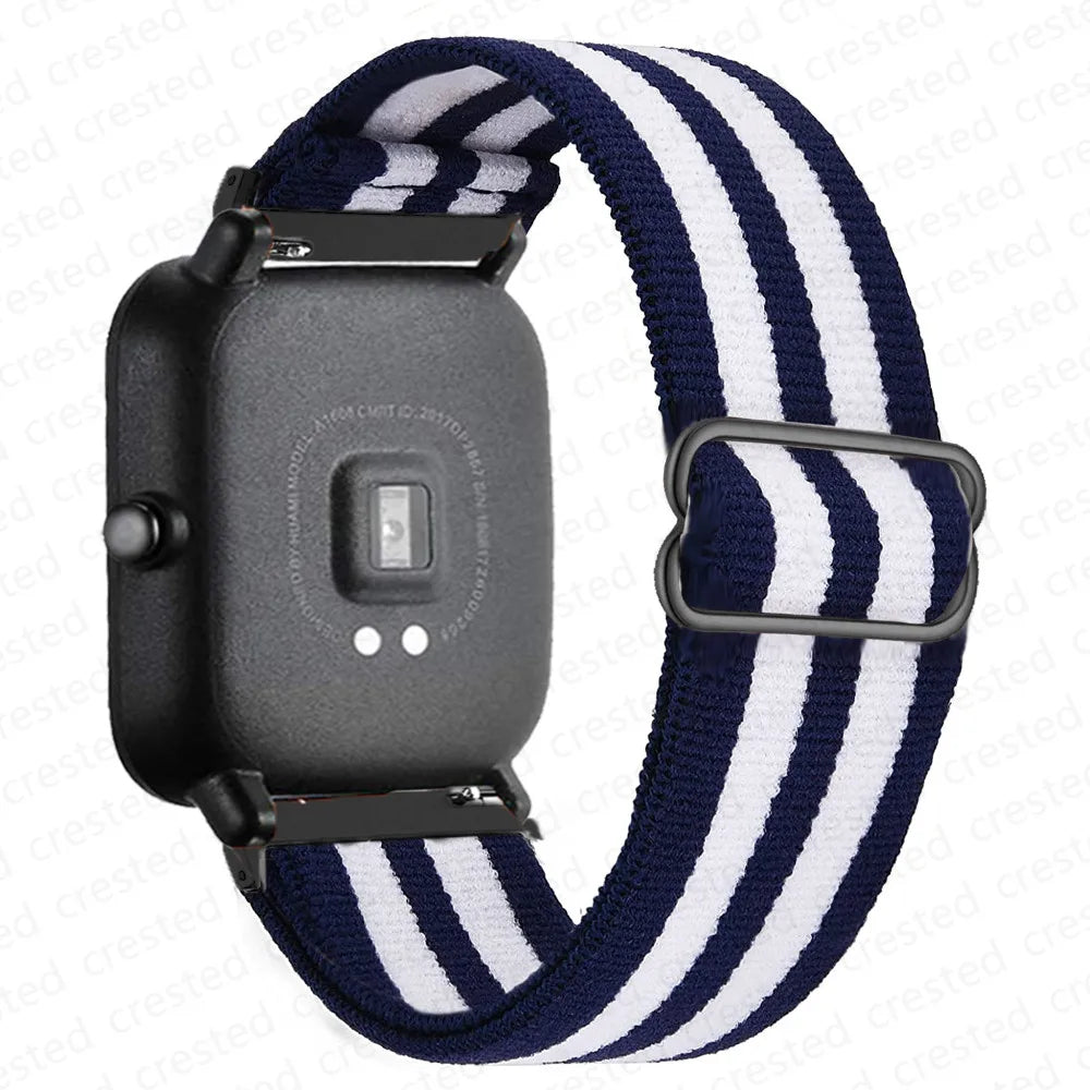Motorola Moto Watch Band Nylon Loop Sport Strap Bracelet Smartwatch