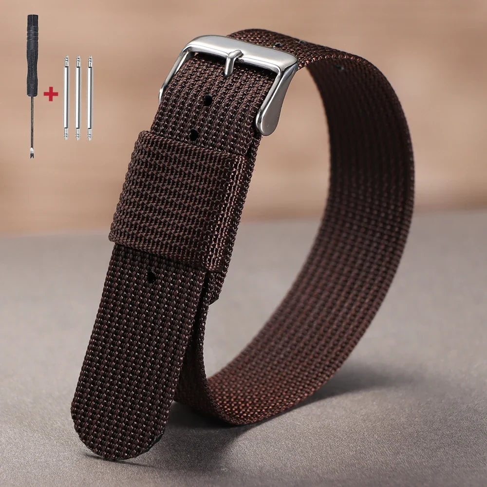 Motorola Moto Braided Nylon Watch Band Sports Fabric Wrist Strap